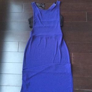 BCBG Maxi Dress With Cut Out Sides